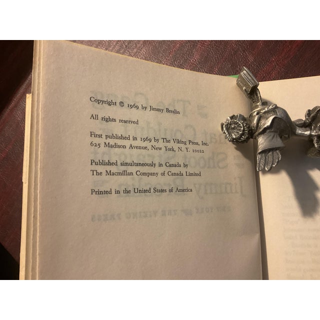 Vintage Book "The Gang Who Couldn't Shoot Straight" by Jimmy Breslin Circa 1969 - First Edition For Sale - Image 10 of 12