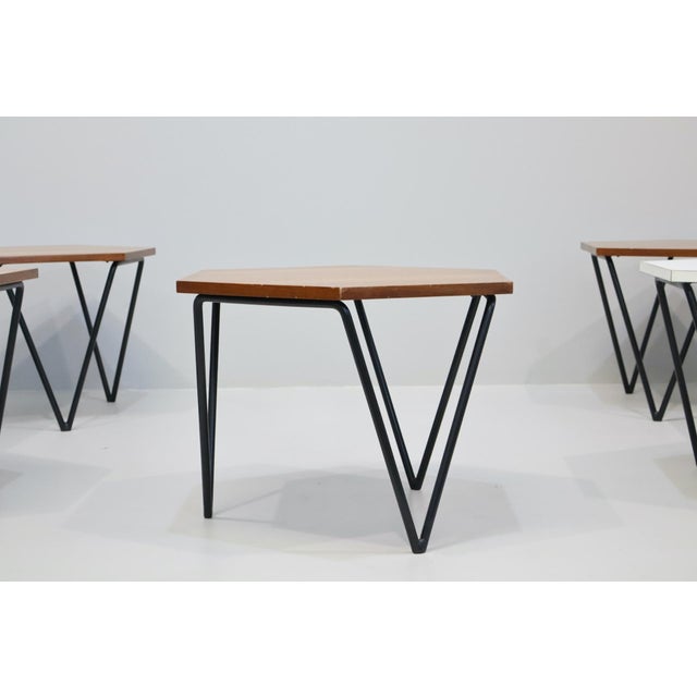 Mid-Century Modern Coffee Tables by Gio Ponti for Isa Bergamo, Italy, 1950s, Set of 7 For Sale - Image 3 of 15