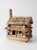 Vintage Wood Folk Art Log Cabin Sculpture For Sale - Image 11 of 11