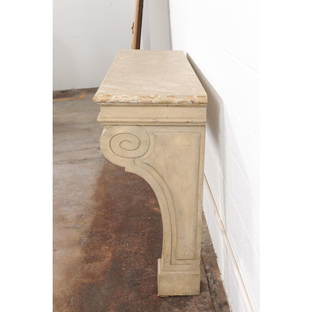 Classical Italian Antique Wall Console For Sale - Image 4 of 12