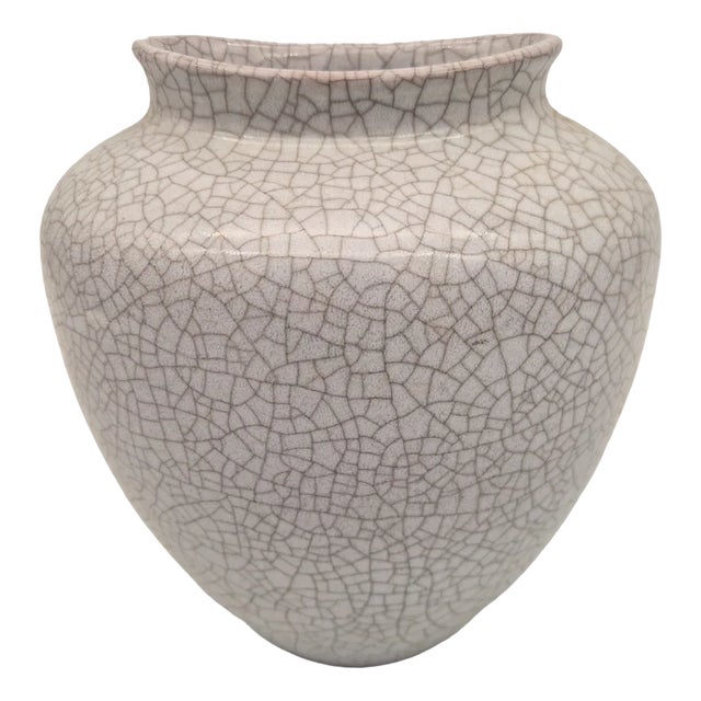 Ceramic Vase by F. Glatzle from Karlsruher Majolika, 1950s For Sale