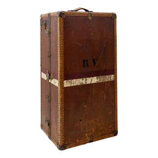 Antique Travel Trunk, 1930 For Sale
