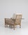 Mid-Century Modern Reclining Lounge Armchair With Pull-Out Footrest In Bouclé Upholstery For Sale - Image 3 of 16