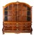 Discover a truly exceptional and generously sized two part vitrine / display cabinet, expertly crafted in the opulent...