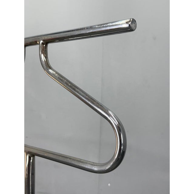 Metal Vintage Bauhaus Chrome Clothes Valet, Czechoslovakia, 1930s For Sale - Image 7 of 16