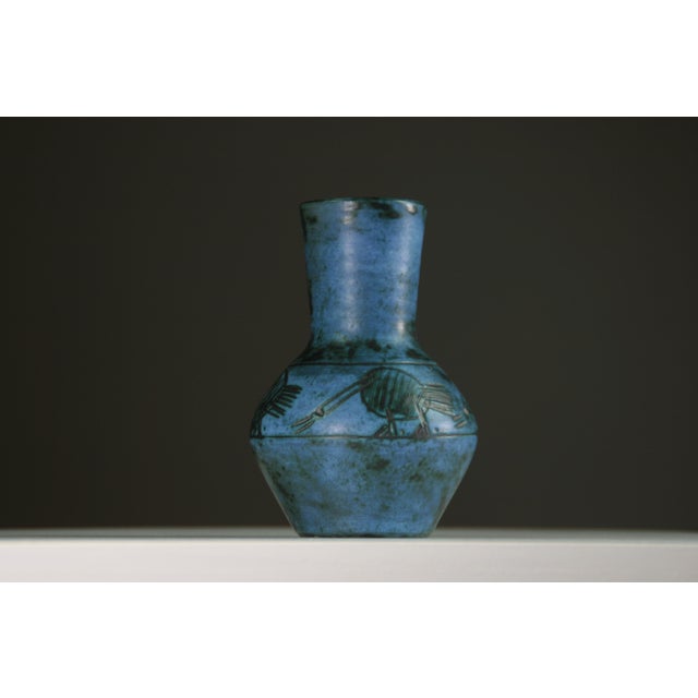 Mid-Century Modern Baluster Vase in Ceramic by Jacques Blin, France, 1960s For Sale - Image 3 of 13
