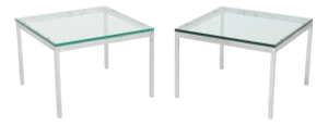 Florence Knoll for Knoll Studio Side Tables, Pair
