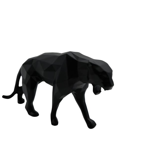 Black Resin Panther Spirit from Richard Orlinski For Sale - Image 4 of 9