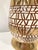 1960s 1960s Mid-Century Modern Geometric Mosaic Gilt Ceramic Table Lamp For Sale - Image 5 of 10