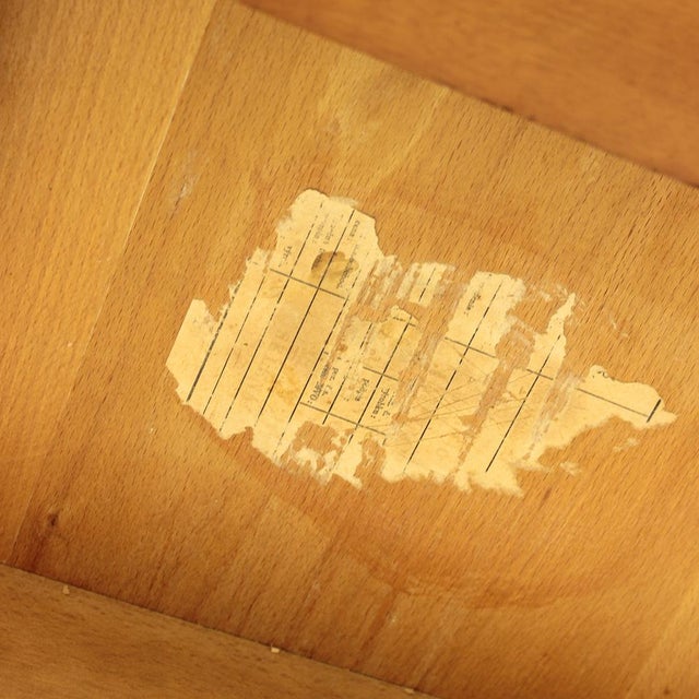 Mid-Century Modern Extendable Dining Table from Tatra, 1950s For Sale - Image 11 of 12