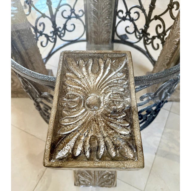 The Platt Collections Glass Top Coffee Table For Sale - Image 14 of 17