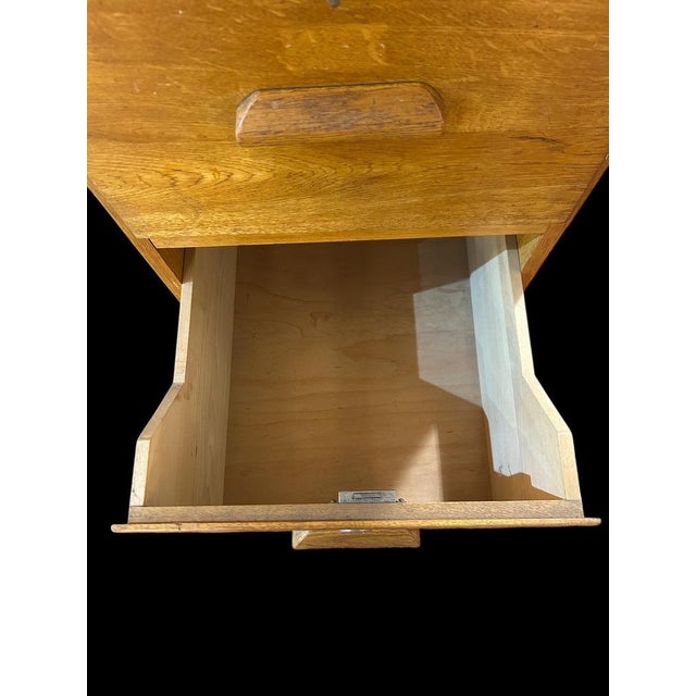 Wood Dresser in Oak, 1950s For Sale - Image 7 of 12