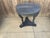 Wood Shabby Chic Round End Table With Finish For Sale - Image 7 of 7