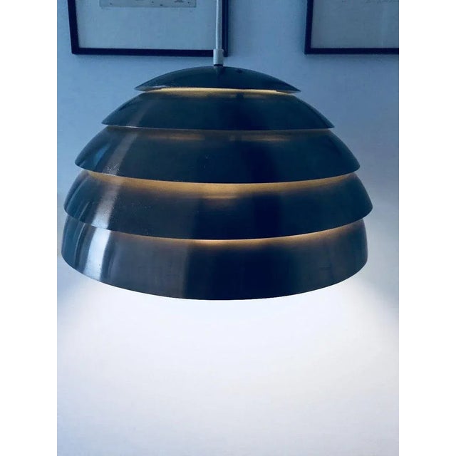 1960s Mid-Century Swedish Teak Pendant by Hans Agne Jakobsson For Sale - Image 5 of 11