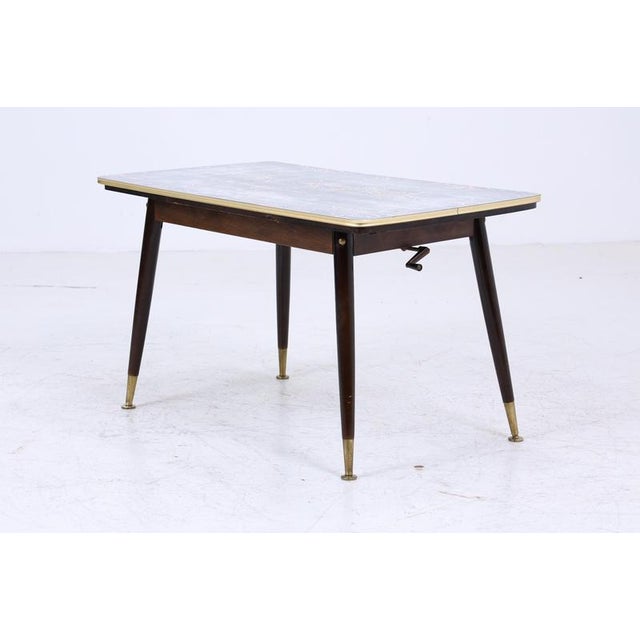 Vintage Extendable Dining Table, 1960s For Sale - Image 10 of 11