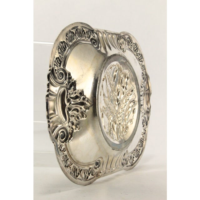 C. 1880's James W. Tuffts Boston Quadruple Plate Bread Tray Platter Dish 4314 For Sale - Image 14 of 18