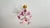 Vintage Italian Murano Style Hand-Painted Pink Floral Pendant Light, Romantic Glass Blossom Chandelier, Dramatic Ceiling Shadow Display For Sale - Image 17 of 17