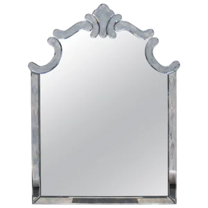 1940s Regency Style Mirror by Marchand