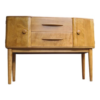 1940s Original Heywood Wakefield Birch Stilt-Leg Sideboard For Sale