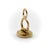Early 19th Century 14k Gold Georgian Double Dolphin Fob With Bloodstone Cartouche For Sale - Image 4 of 10