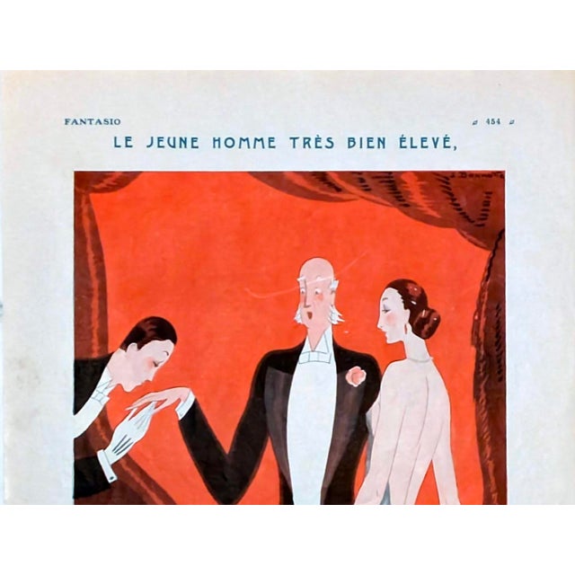 This is an original magazine print from 1924. NOT A REPRINT! Will look fantastic framed! I have 100's of these prints....