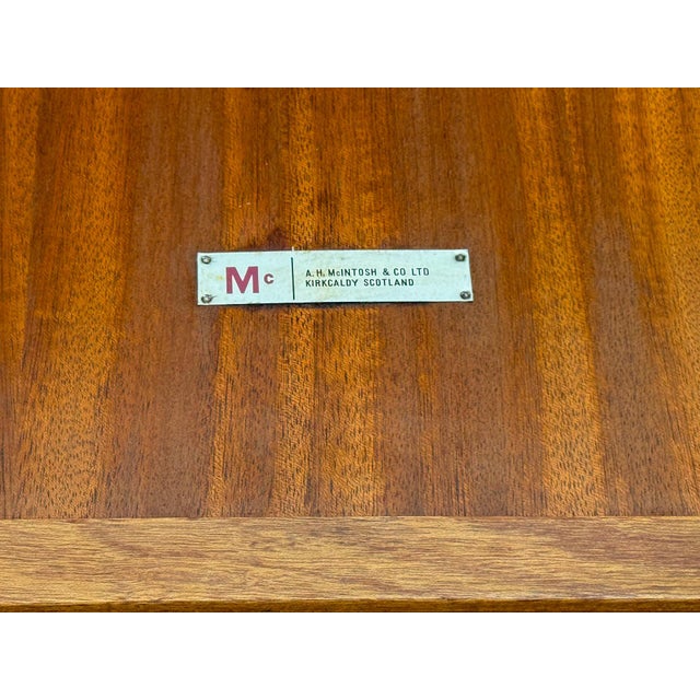 Mid-Century Extending Dining Table from McIntosh, 1960s For Sale - Image 15 of 18
