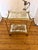 Hollywood Regency Bar Cart in Brass, 1950s, in Flawless conditions. Designed 1960 to 1969