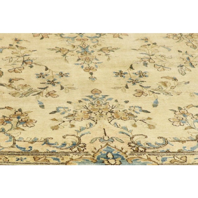 Antique Persian Kerman Rug - 08'09 X12'06 For Sale - Image 11 of 13