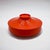 Vintage Space Age UFO Jar in Orange Plastic by Luigi Massoni for Guzzini, 1960s For Sale - Image 14 of 14