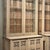 Pair of Monumental Stripped Gothic Revival Solid Oak Display Bookcases For Sale In Dallas - Image 6 of 18