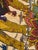 Blue Persian-Style Pictorial Woven Tapestry With Royal Court Scene & Gold Fringe For Sale - Image 8 of 15