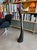 Vintage Postmodern Biomorphic Floor Vase 38" Black Space Age Minimalist Ikebana Vessel Uci For Sale - Image 4 of 14