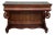 Early Biedermeier Period Walnut Console Table with Drawer, Austria, circa 1830 For Sale