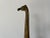 1970s 70"s Vintage Art Handmade Solid Brass Giraffe Sculpture/ Sold For Sale - Image 5 of 13