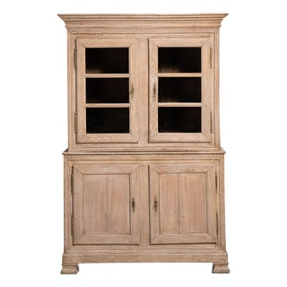 Oak Provençal Vitrine France Early 19th Century For Sale