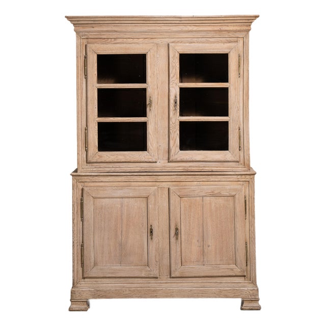 Oak Provençal Vitrine France Early 19th Century For Sale