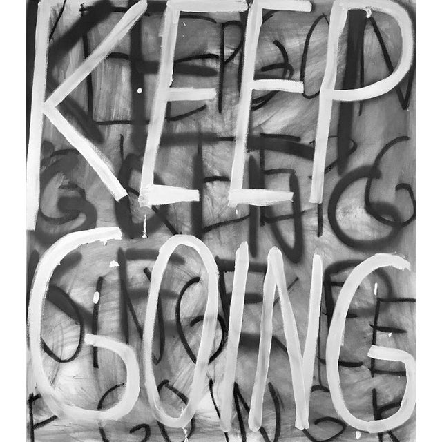 "Endure" Contemporary Text Painting by Matt Higgins Chairish