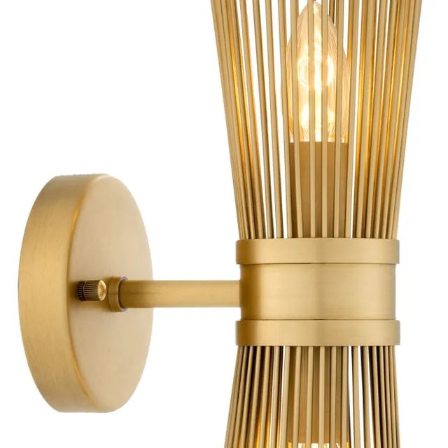 The Romeo Double Wall Sconce is more than just a light fixture; it's a design statement that adds a layer of visual...