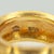 Metal 1990s Temple St. Clair Diamond Flower Band Ring in 18k Yellow Gold, Size 6.25 For Sale - Image 7 of 9