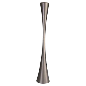 Italian Modern Chromed Flared Plastic Floor Lamp, 1990s