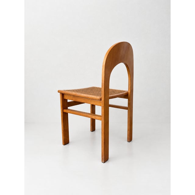 1970s 1970s Arcadia Dining Chairs Attributed to A. Caraceni for Tagliabue, Set of 6 For Sale - Image 5 of 11
