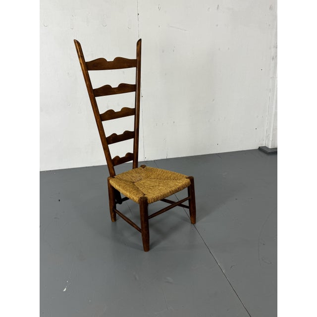 Highback Side Fireside Chair by Gio Ponti for Casa E Giardino, Italy, 1939 For Sale - Image 6 of 18