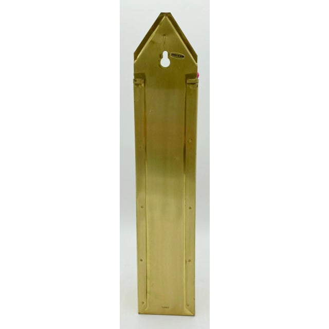 Brass Clamshell Motif Matchstick Holder For Sale - Image 4 of 4