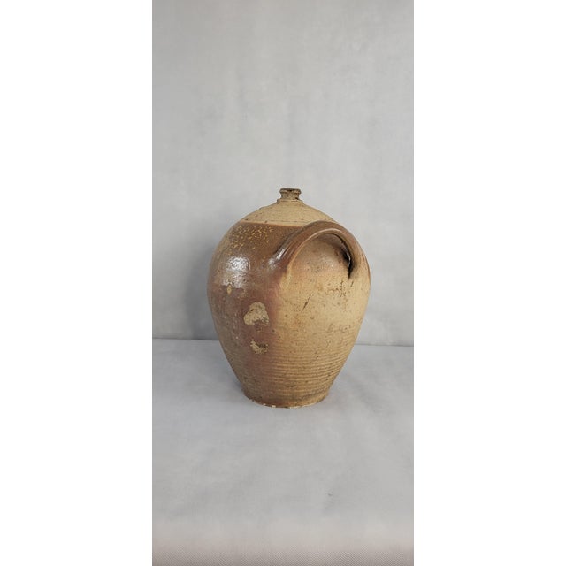 19th Century Puisaye Sandstone Jug, France For Sale - Image 5 of 8