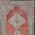 Traditional Vintage Turkish Oushak Gallery Runner in Coral, Grey, Green, Lavender, Yellow For Sale - Image 3 of 11