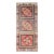 Antique Ningxia Chinese Rug With Medallion Design 2'5 X 5'8 For Sale