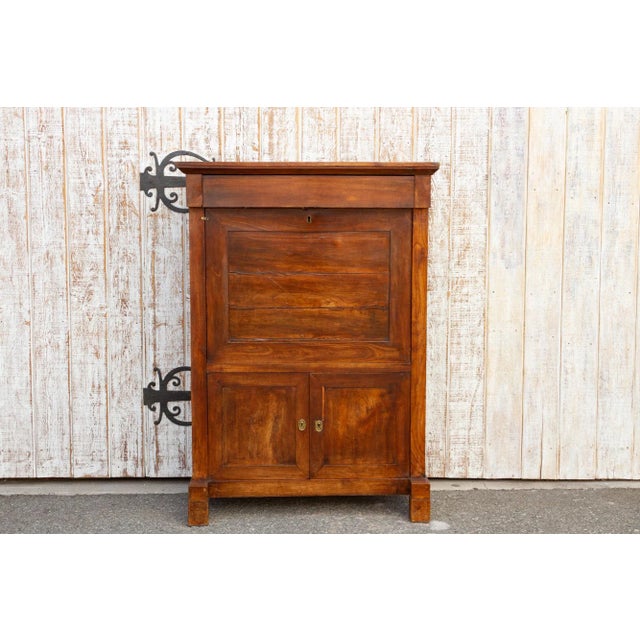 19th Century Original 19th Century French Louis Philippe Secretary For Sale - Image 5 of 13