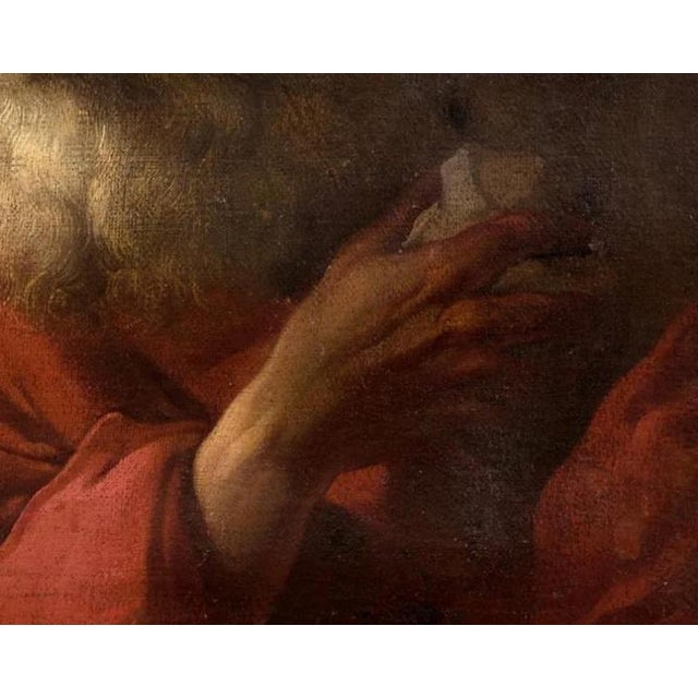 After N. de Largillière, Saint Jerome, 1740s, Oil on Canvas For Sale - Image 3 of 6