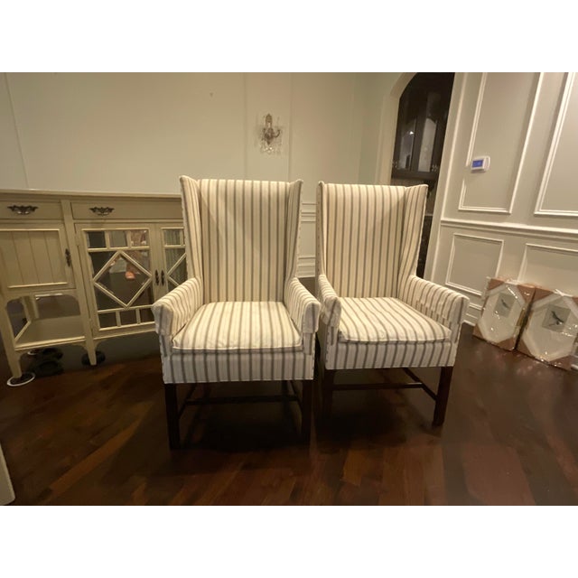 Wood Chippendale Dining Chairs With Coordinating Host Chairs by Hickory Chair Set of 8 Side Chairs, 2 Host Chairs. For Sale - Image 7 of 17