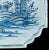 Delft Blue and White Chinoiserie Plaque, 1740-1760 For Sale - Image 4 of 9